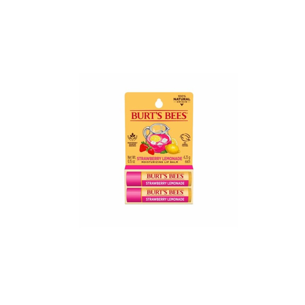 Burtove Vcely Burts Bees Strawberry Lemonade Lip Balm 2 (0.15) Tubes