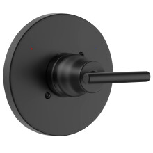 Udskiftning til Delta Trinsic 14-serie Enkeltfunktion sort bruseventil trim kit brush?ndtag Matte sort bruser trim kit T14059-BL (RP46074 patron