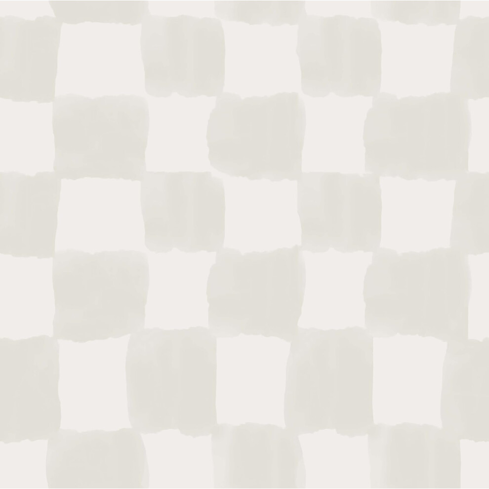 Mr. Kate Roommates Tess Watercolor Cream Checker Peel And Stick Wallpaper Rmk12773plw 034878207469