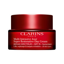CLARINS Super Regenerujacy krem ??na dzien o szerokim spektrum ochrony przeciwslonecznej SPF 15 | Przeciwzmarszczkowy krem ??nawilzajacy do skry doj