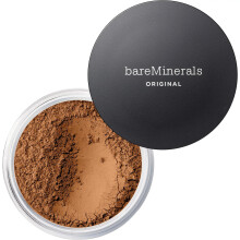 bareMinerals Original Loose Powder Foundation SPF 15 Lightweight Mineral Loose Powder Foundation Makeup Buildable Coverage Talc Free Vegan