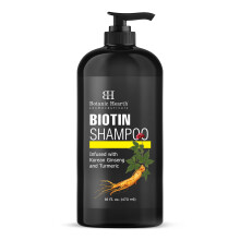 Botanic Hearth Biotin Shampoo - Infused with Korean Ginseng & Turmeric for Stronger  Thicker-Looking Hair - Sulfate & Paraben Free - 16 fl. oz