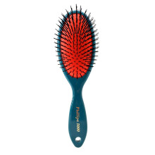 Brosse cheveux coussin e Phillips Brush 5000, grande taille, avec motif floral, poils en nylon bleu sarcelle, pour femmes
