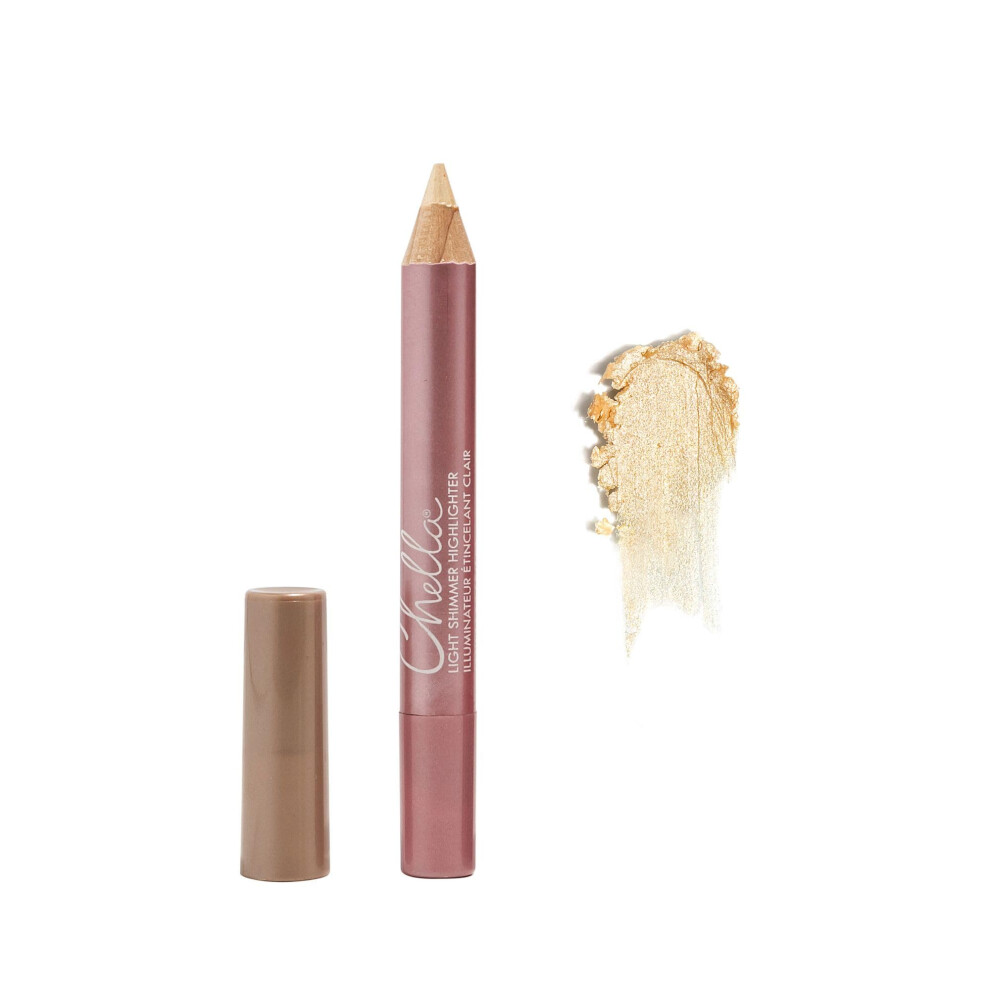 Chella Light Highlighter Makeup Pencil - Vegan Cruelty Free Paraben Free Gluten Free - Use As A Highlighter Concealer And Under Eye Liner ( Shimmer