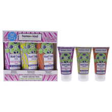Human+Kind Moisturizing Hand Cream Trio - Three Scented Hydrating Creams with Avocado Oil and Shea Butter - Intense Fast Absorbing Moisturizer for S