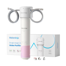 Waterdrop Water Filter for Bathroom for Face Care Soft Water Strontium-enriched Reduce 99.9% of Bat?ria in Bathroom Sink Faucet Reduces Skin Redn