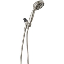 DELTA FAUCET 75511SN Universal Components Hand 5-Setting Handheld Shower Head Brushed Nickel Shower Head with Hose Showerheads Handheld Handh