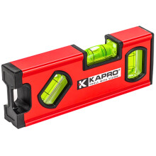 KAPRO - 771m Twin Magnetic Heavy Toolbox Nivel de instrumente - pentru nivelare ?i masurare - Caracteristici V -canal ?i baza de magnet - Certifi