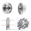 Muzata 20Pack 1/8" Σωλήνας Προστασίας Επίπεδου Καλωδίου για Μεταλλικές Κολώνες 1/8" T316 1