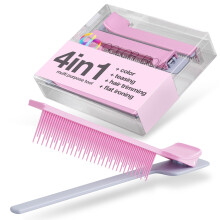 ColorBow Teasing Clip Comb (5-pack) Teasing Comb Coloring Styling Tools - Haarstylist Must Haves voor Highlights balayage board Companion Ombr? Trimm