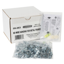 Fletcher Picture Perfect vezetk nlkli akasztkszlet Akaszt falra 50 fontig. (25-PK-Bulk Metal)