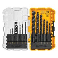 DEWALT-poranter sarja, 14-osainen, 135 asteen jaettu k rki muoville, puulle ja metallille (DWA1184)