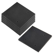 Cionyce 6 Pack Svarta Skumslipplattor Ersättningspads