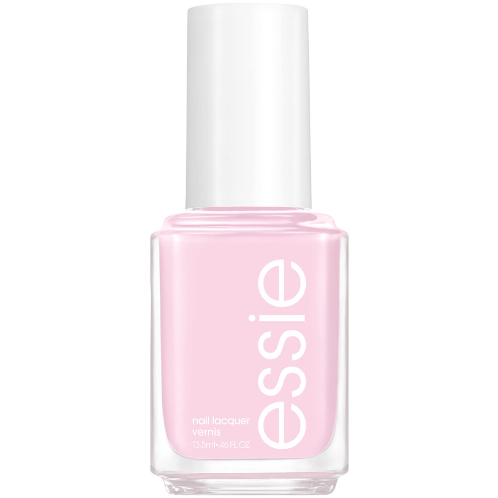 Essie Nail Polish Limited Edition Spring 2022 Collection Pastel Pink Nail Color With A Cream Finish 8-Free Vegan Formula Stretch Your Wings 0.46