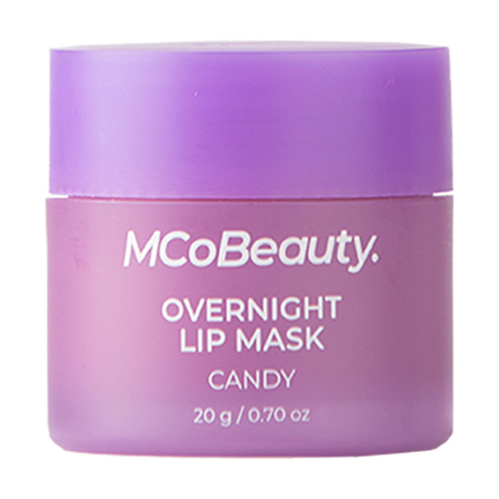 Mcobeauty Overnight Lip Mask - Candy Hydrating Lip Balm Vegan Cruelty Free Cosmetics