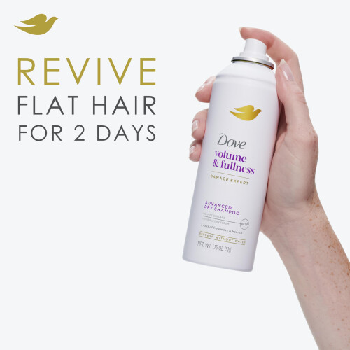 Dove Dove Shampoo Sec Avancé Volume & Éclat 1,15 oz, Rafraîchit Cheveux Sans Eau 2