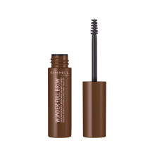 Rimmel London Wonder'Full 24HR Augenbrauen-Mascara, langanhaltend, wasserfest, wischfest, 002 Mittelbraun, 0,04 oz