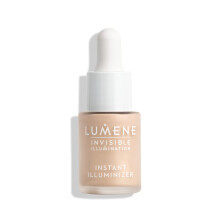 Lumene Invisible Illumination Instant Illuminizer Golden Hour - Lightweight Hydrating Liquid Highlighter - Glowing Skin Makeup Highlighter for a Natur
