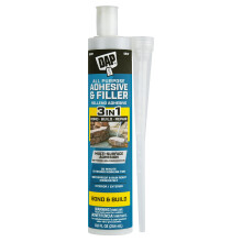 DAP 7079828000 All Purpose 3in1 Adhesive & Filler Gray 8.6 fl. oz.