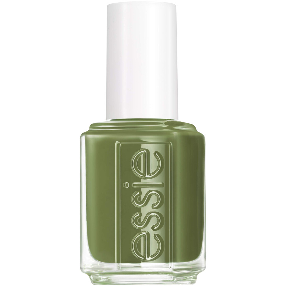 essie Nail Polish  Limited Edition Fall Trend 2020 Collection  Green Nail Color With A Cream Finish  Heart of The Jungle  0.46 Fl Oz