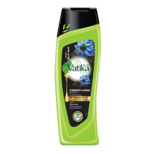 Vatika Naturals Turkish Black Seed Strength & Shine Shampoo - for Weak & Dull Hair - Healthier Stronger Shinier Smoother & Frizz-Free Hair - Sulfa