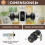 Copper Creek CK2040BC-3 Colonial Keyed Entry Function 3 Pack Door Knob 3 Pack Black 3 Pack 3