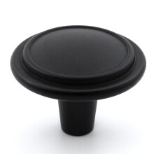 HESTIA HARDWARE 30 Pack | Black Drawer Pulls and Knobs | Matte Black Kitchen Knobs for Cabinets | Bathroom Kitchen Black Cabinet knobs | Dresser Drawe