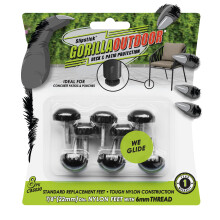 Slipstick Gorilla Niveladores de Móveis Ajustáveis para Exterior (8 Unidades)