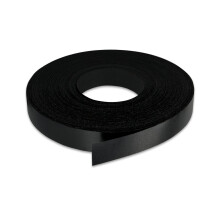 Black Edge Banding Tape 3/4 inch x 25 ft Melamine Iron On Adhesive Edging Wood Veneer Trim Laminate Furniture Plywood Formica Cabinate Shelf Coun