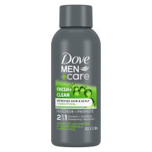 Dove Men + Care Fortifying 2 w 1 szampon i odzywka swieze i czyste z kofeina dla normalnych do tlustych wlosw pomaga wzmocnic przerzedzone wlosy