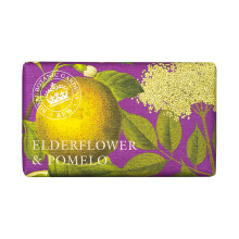 The English Soap Company Royal Botanical Gardens Kew Wrapped Soap Bar Luxe Vlierbloesem Shea Butter Soap Bar Hydraterende zeep voor gezicht en lichaa