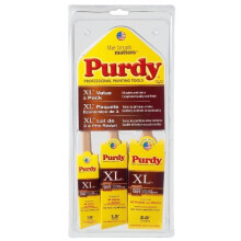 Purdy XL 1 1-1/2 and 2 in. W Assorted Polyester Paint Brush Set