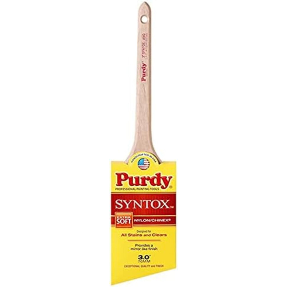 3"""" Purdy 144403630 Syntox Angular Angled Sash Paint Brush  Dupont SRT