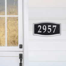 Whitehall Products 11199 Easy Street Adres Plaque-Zilver