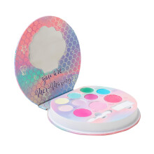 Lip Smacker Sparkle & Shine Eyeshadow Makeup Palette Mermaid Palette Shimmer | Julefake -opsamling | Holiday til stede | Gave til piger