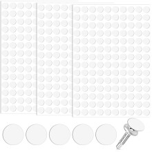 Pndeyo 405pcs samoprzylepne nakrycia srubowe naklejki PVC nie opalone pokrywa otworu do sruby czapki 12 mm pylowe naklejki do rznych meblowych s