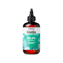 Red by Kiss Kuracja olejkowa do wlosw 99,9% Naturalna, organiczna mieszanka olejkw weganskich z dodatkiem biotyny 7,78 Fl Oz Wspomaga wzrost wlosw