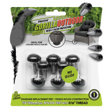 Slipstick Gorilla Niveladores de Mobiliário Ajustáveis para Exterior (8 Unid)