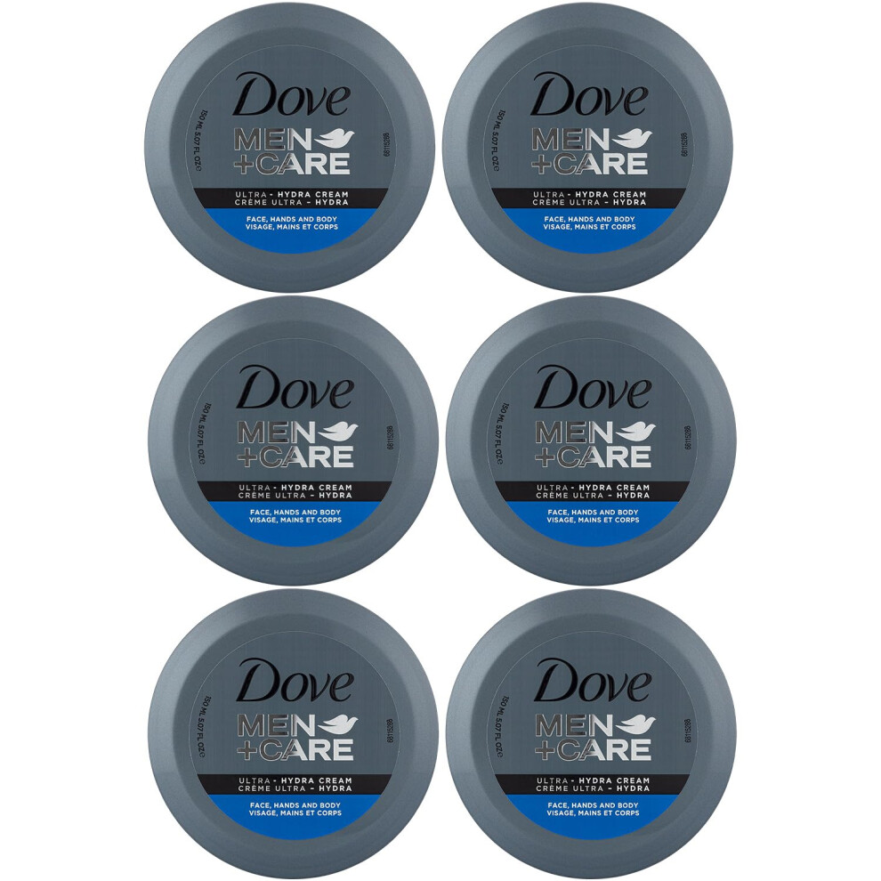 Dove Men+Care Ultra Hydra Cream Dove Lotion, 3-In-1 Advanced Skin Care for Men, Face Cream, Hand Cream, and Body Lotion for Extremely Dry Skin,