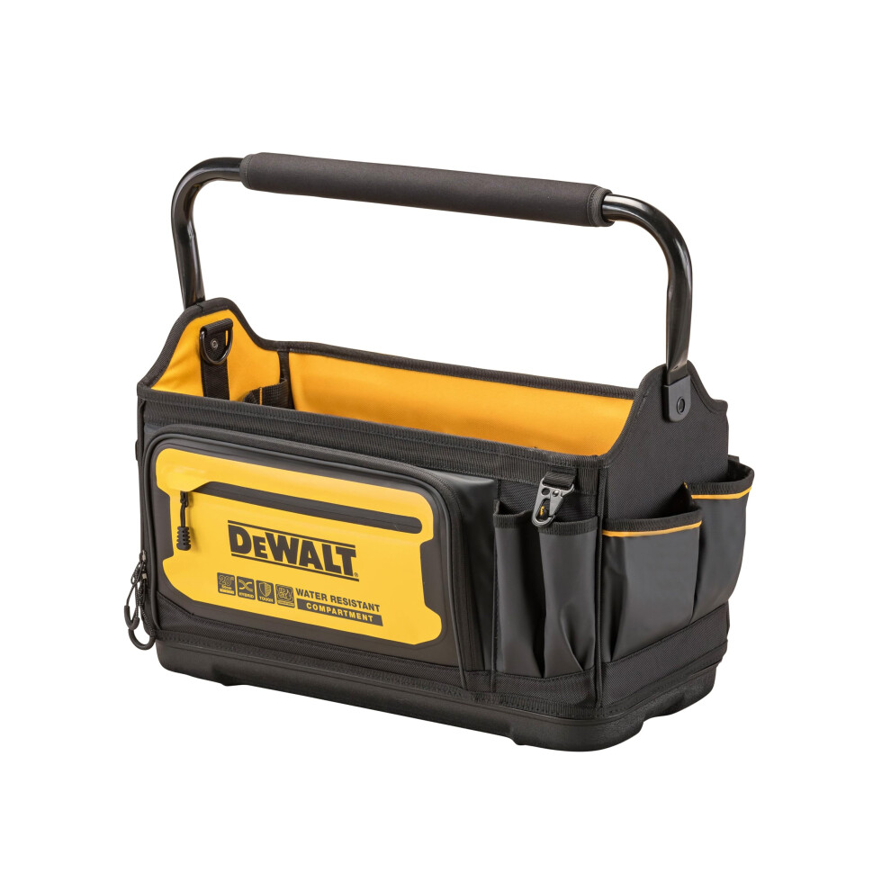 DEWALT Tool Tote  Open Top Tool Bag  20"""" x 10"""" (DWST560106)