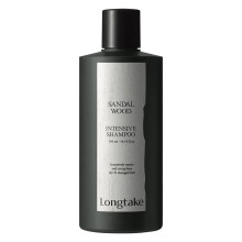 LONGTAKE Sandalwood Intensive Hair Parfume Clarifying Shampoo 10.1 fl oz 300 ml?Objem vlasov?Proti krepovateniu?Zlep   uje hebkost?Vy   ivuje s jojob