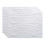 FASDE Waves Decorative Vinyl 18in x 24in Backsplash Panel in Gloss White (5 Pack) 1