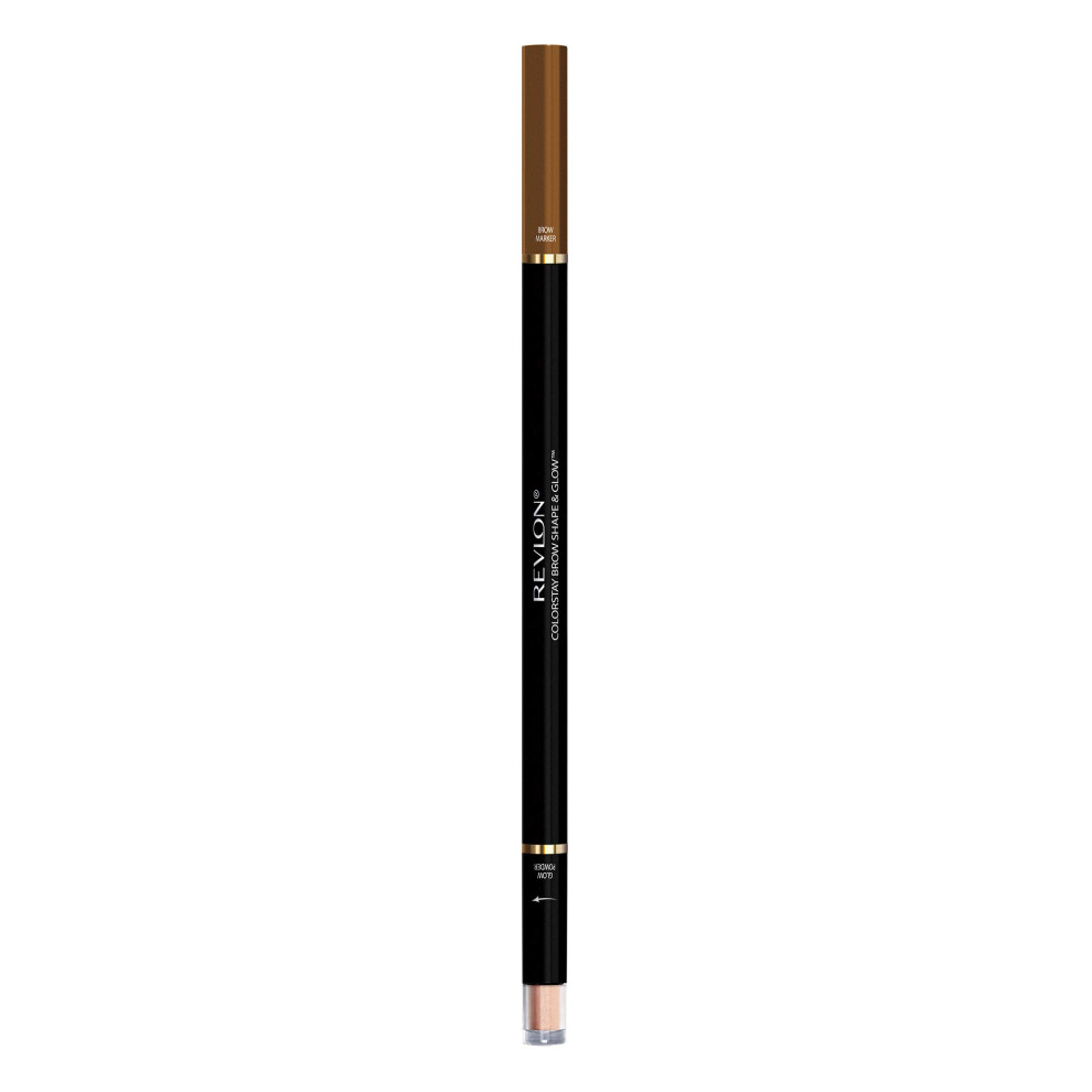 Revlon Colorstay Shape & Glow Eye Brow Marker En Highlighter Zacht Bruin (0,02 Oz (Marker) 0,008 Oz (Marker)) 1 Stuk-image