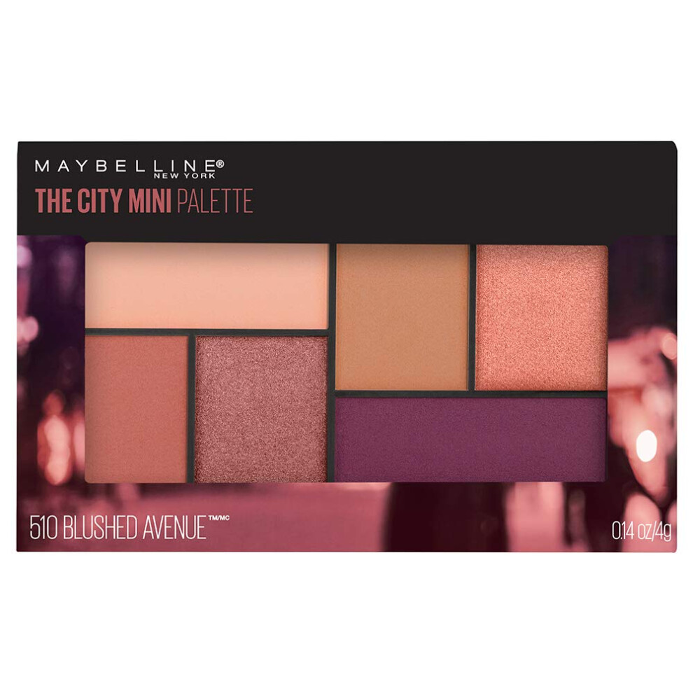 Maybelline New York The City Mini Eyeshadow Palette Makeup  Blushed Avenue  0.14 oz.-image-OPC-PDPQTRK-NEW
