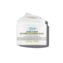 Kiehl's Rare Earth Deep Pore Cleansing Mask Pore-Minimizing Face Mask for Clogged Pores Detoxifies & Refines Skin Absorbs Excess Oil with Amazonia