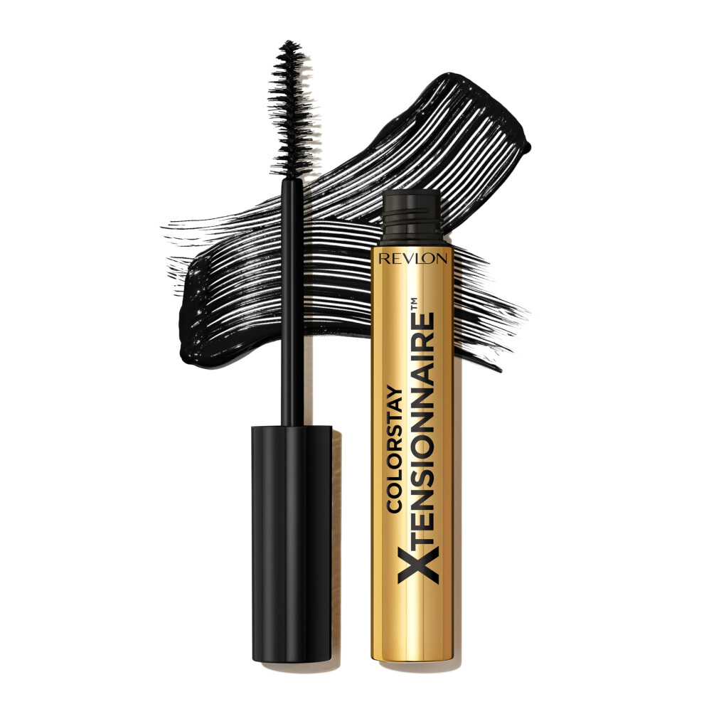 Revlon ColorStay Xtensionnaire Lengthening Mascara  Lash Serum and Mascara In One  With Tapered Brush for 2X Longer Looking Lashes  Infused with Pro V