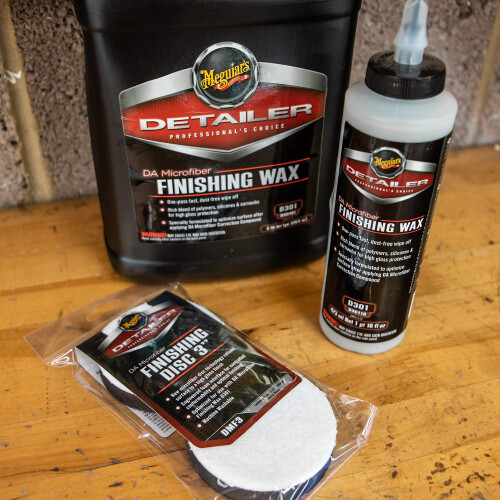 Meguiar's DMF3 DA 3"""" Microfiber Finishing Disc 2 Pack 1
