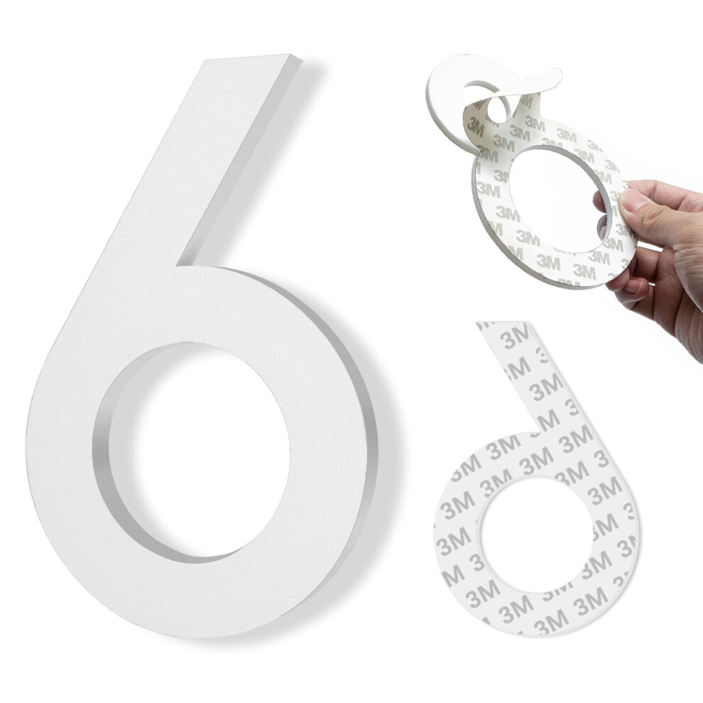 Numéros de boîte aux lettres autocollants de 3 pouces, numéros de maison modernes pour adresses extérieures, pour maison, bureau, chambre d'hôtel