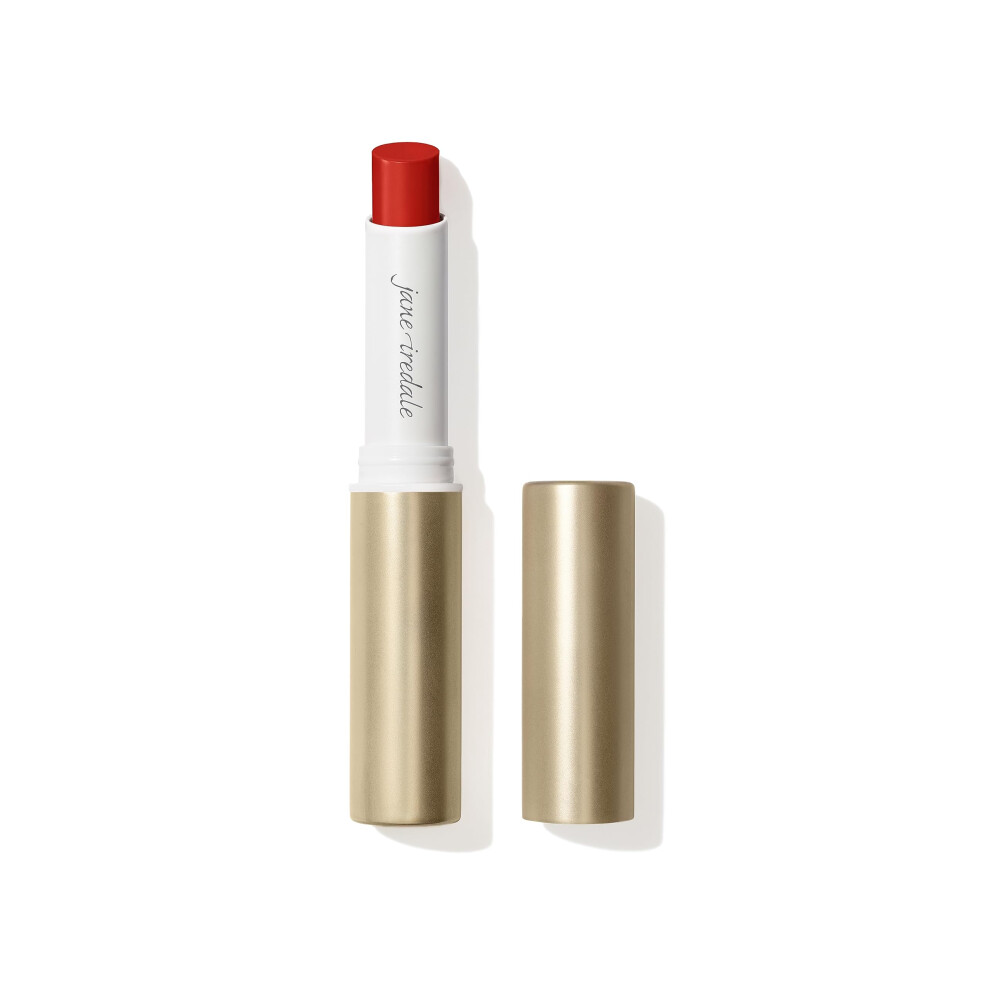 Jane iredale ColorLuxe Hydrating Cream Lipstick  Creamy  Highly Pigmented Lip Color Delivers Weightless Moisture and Bold Payoff  Satin Finish  Vegan