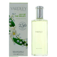 Lily of The Valley by Yardley of London for Women Eau De Toilette Spray, 4.2 Ounce